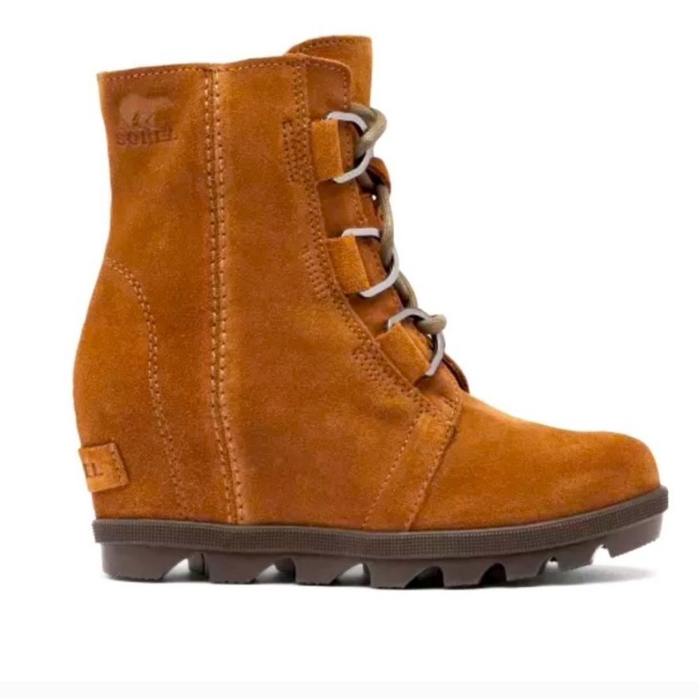 SOREL Joan of Arctic II Wedge Boot Suede Leather